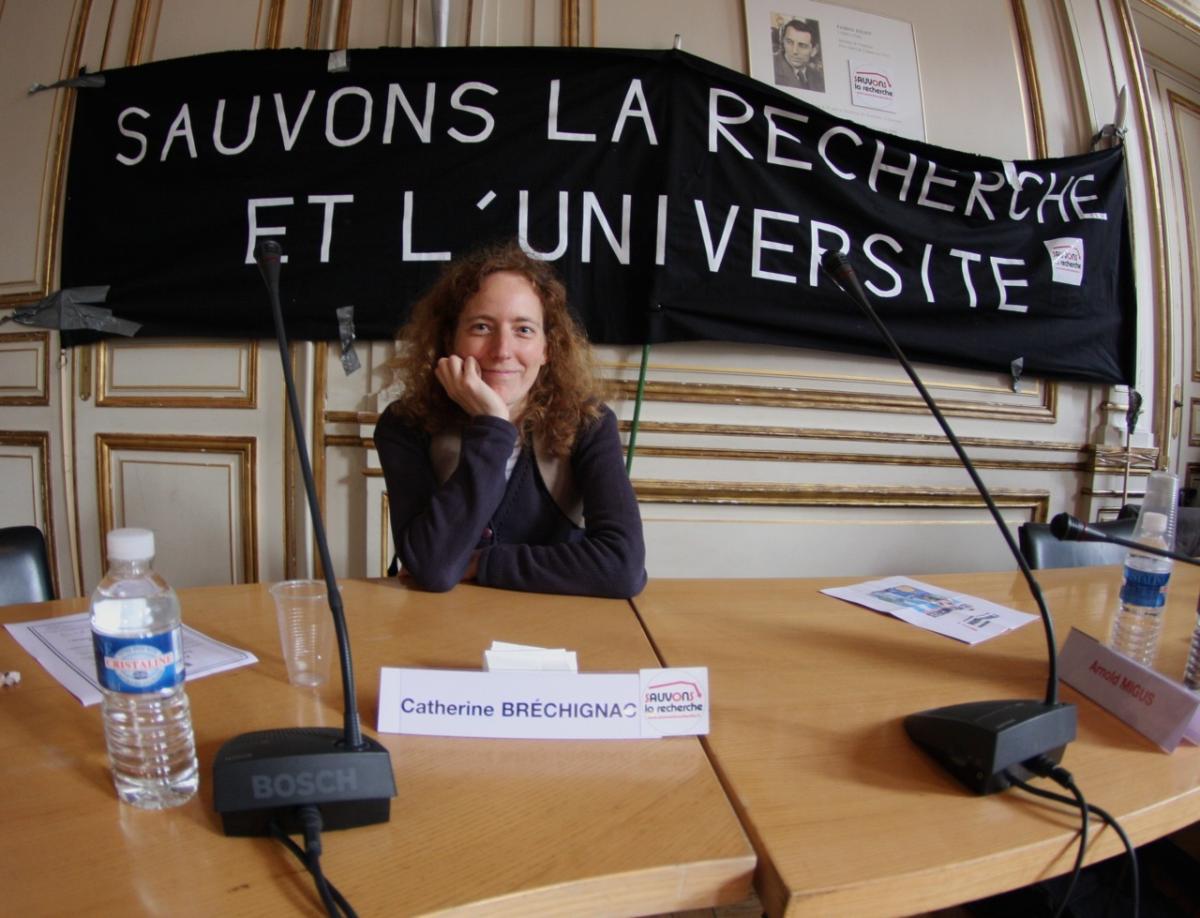 Catherine Bréchignac. Sauvons la recherche et l'Université.