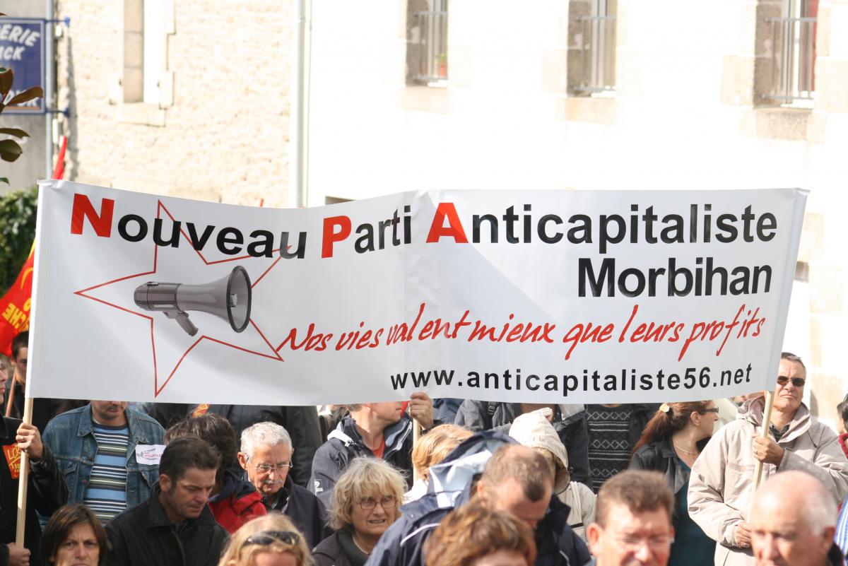 Banderole du NPA 56
