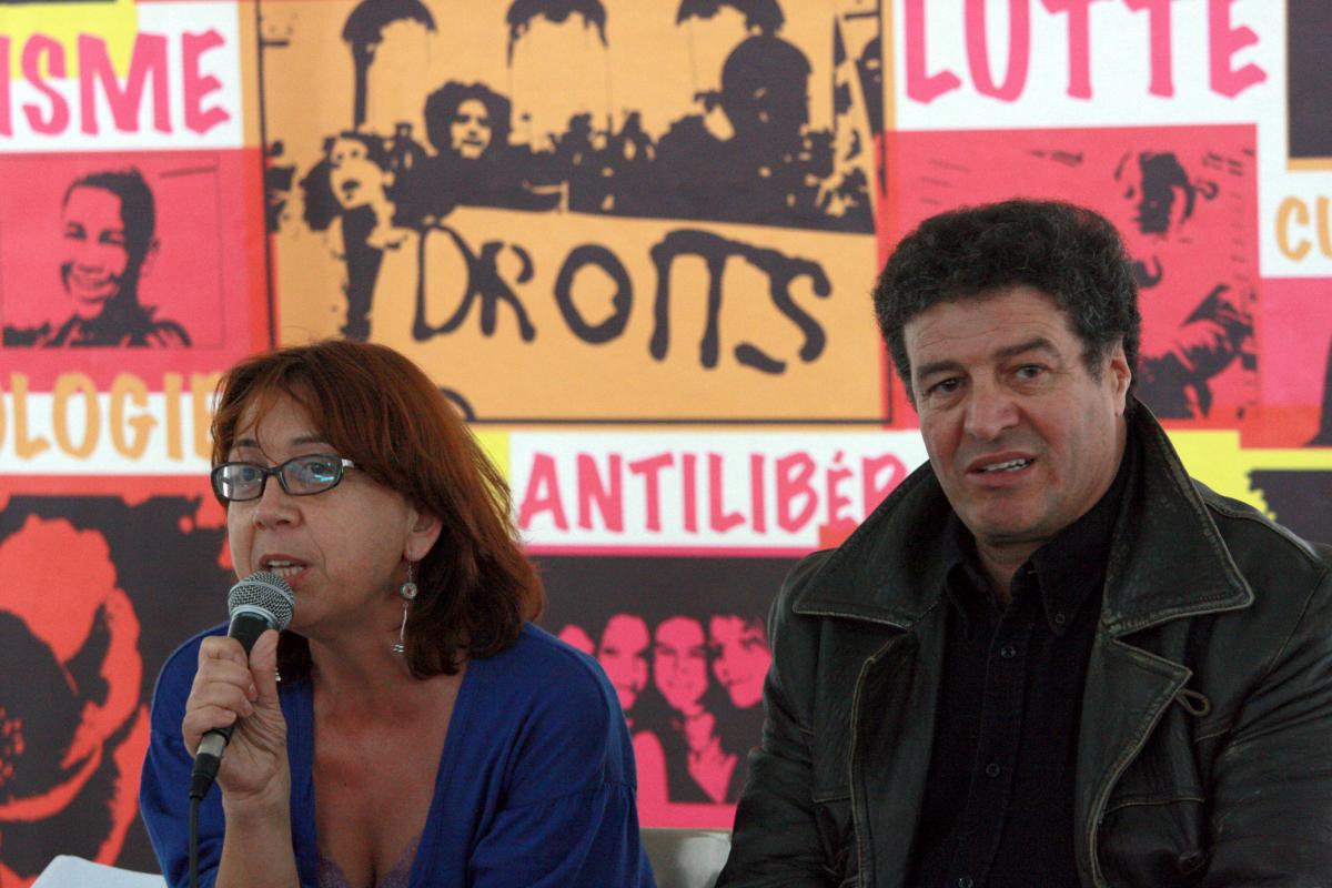Fernanda Marruchelli et Mouloud Aounit