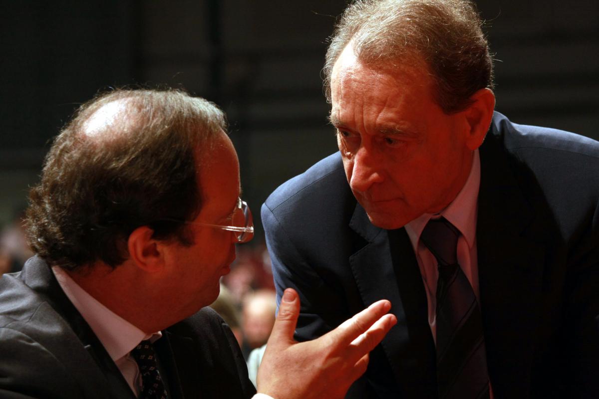 François Hollande et Bertrand Delanoé