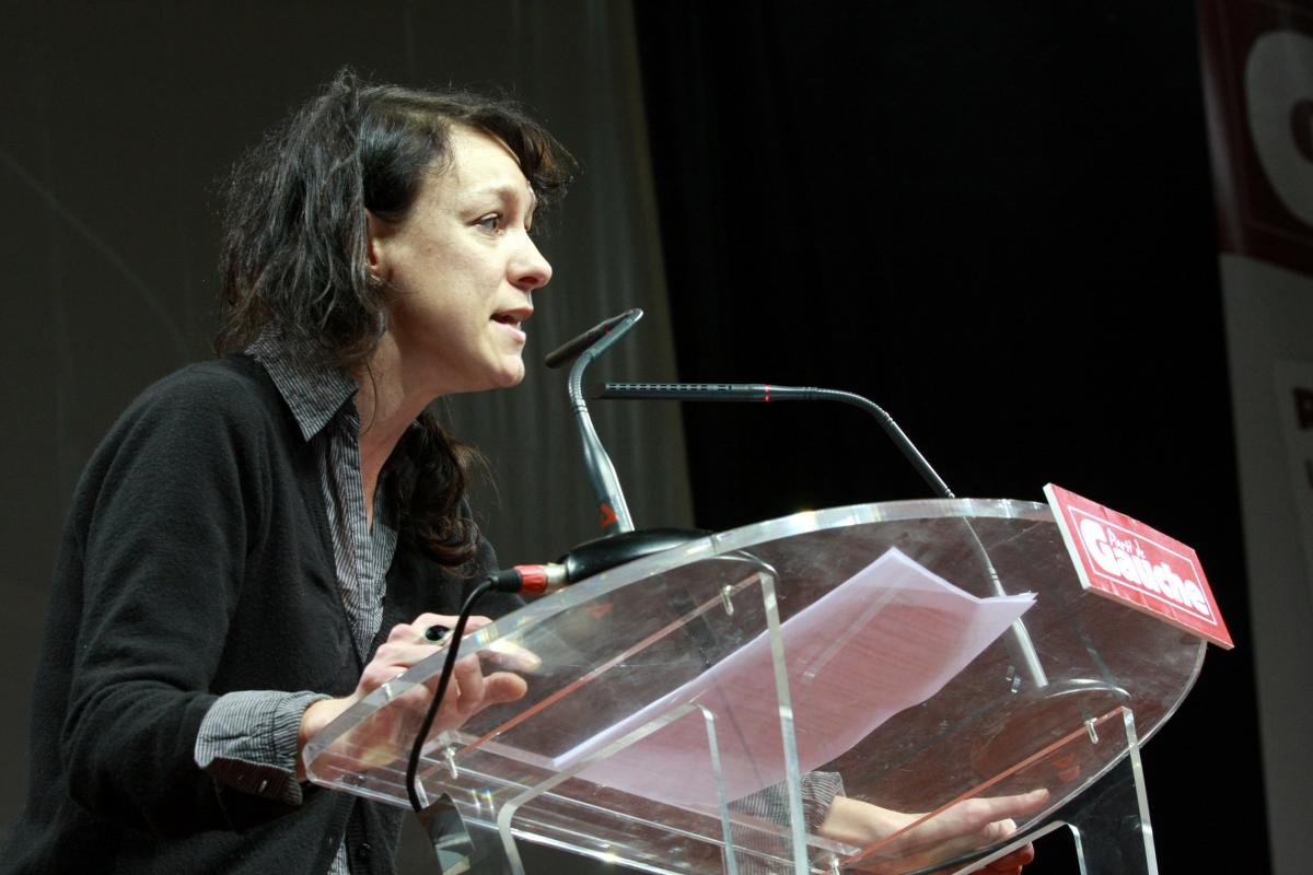 Claudine Morel Darleux du mouvement Utopia