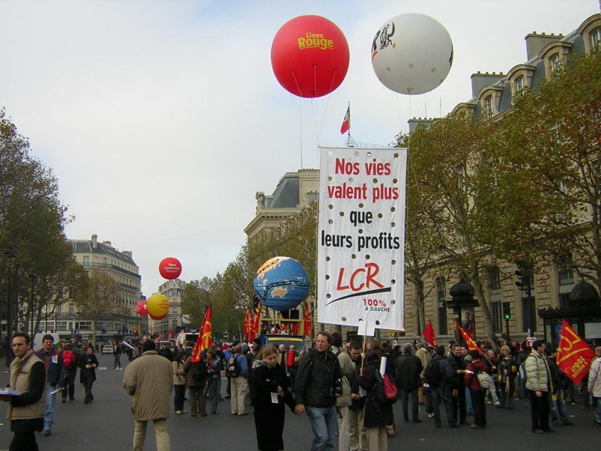 Manifestation FSE 15 novembre 2003 Paris