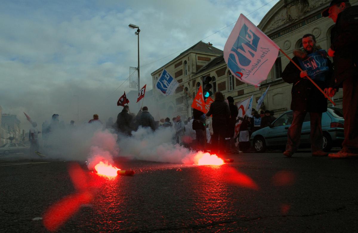 Grève au Centre Hospitalier du Cotentin