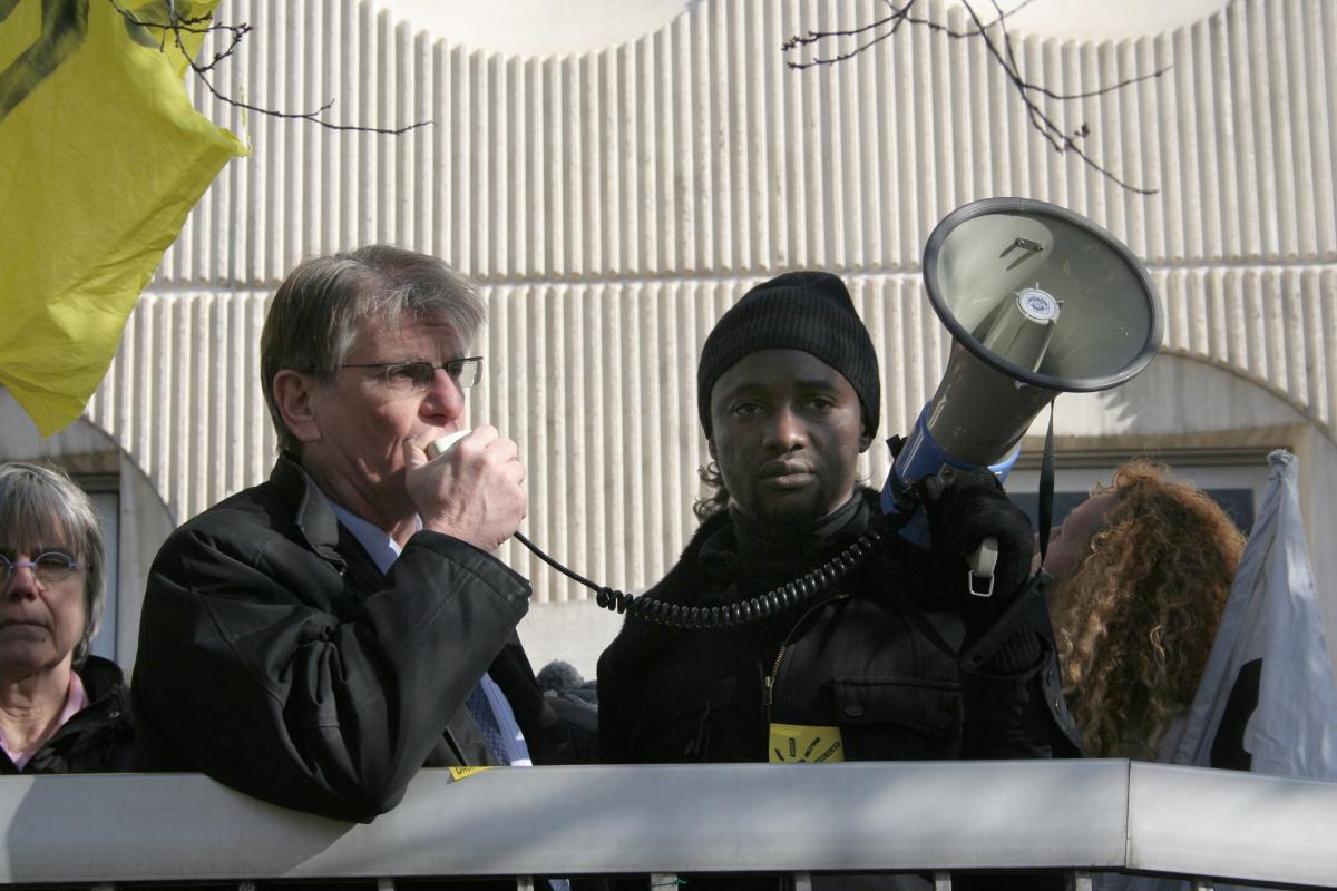 Patrick Braouezec, député, soutient la réquisition
