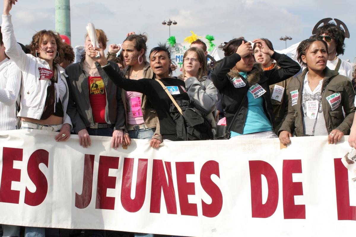 Jeunes de l'Essone contre le CPE