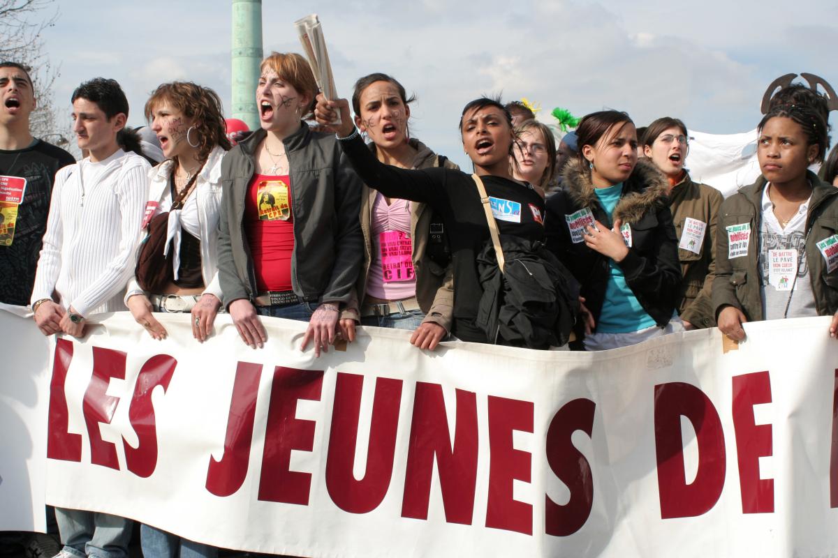 Jeunes de l'Essone contre le CPE