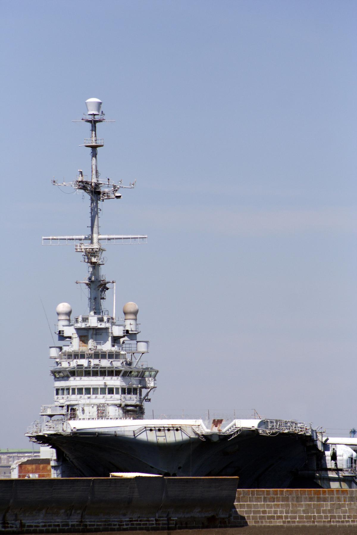 le Clémenceau en rade de Brest