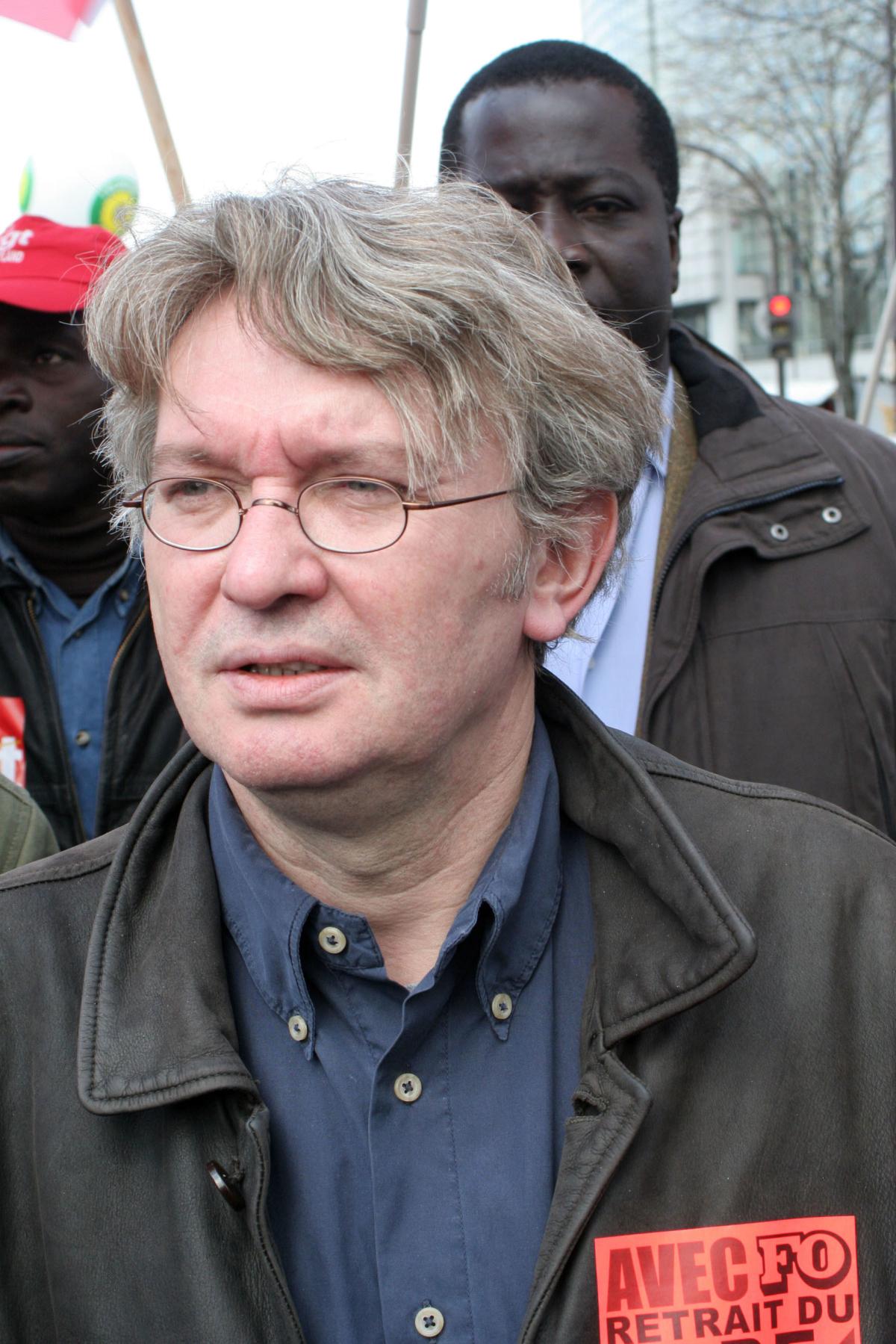 Jean Claude MAILLY secrétaire général FO