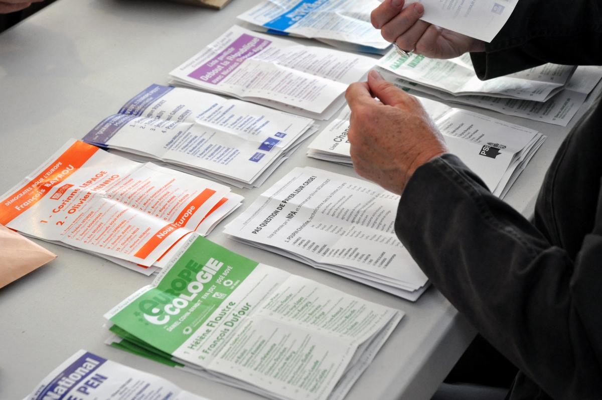 Dépouillement des bulletins de vote.