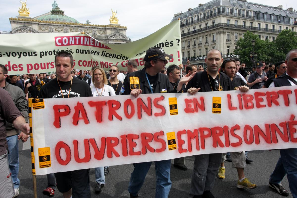 patrons en liberté, salariés emprisonnés