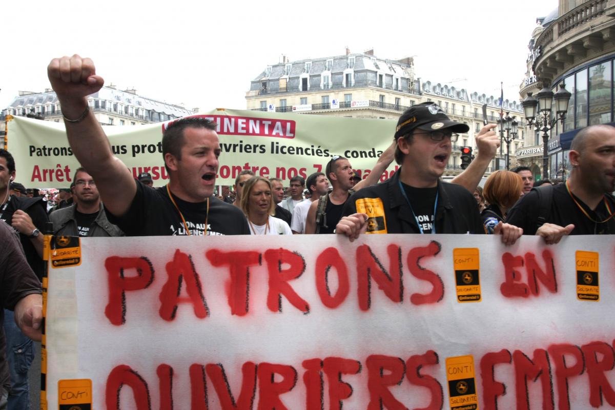 patrons en liberté, salariés emprisonnés