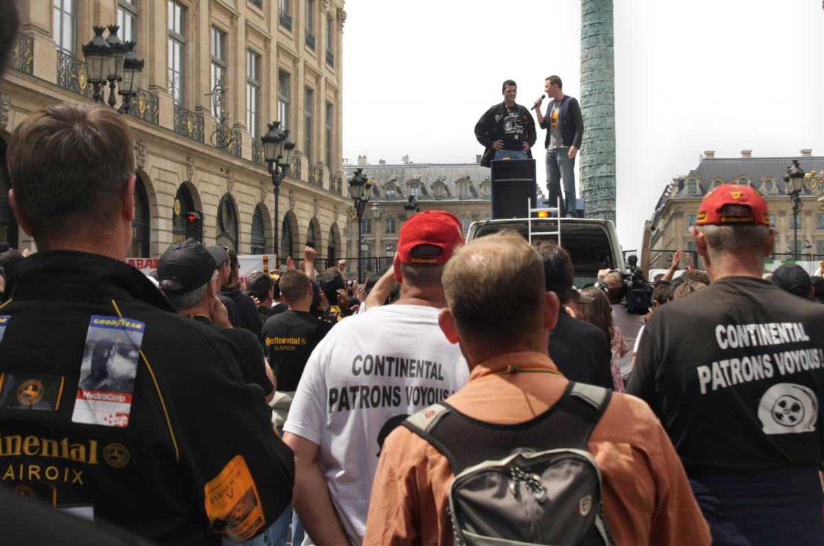 Prise de parole d'Olivier Besancenot