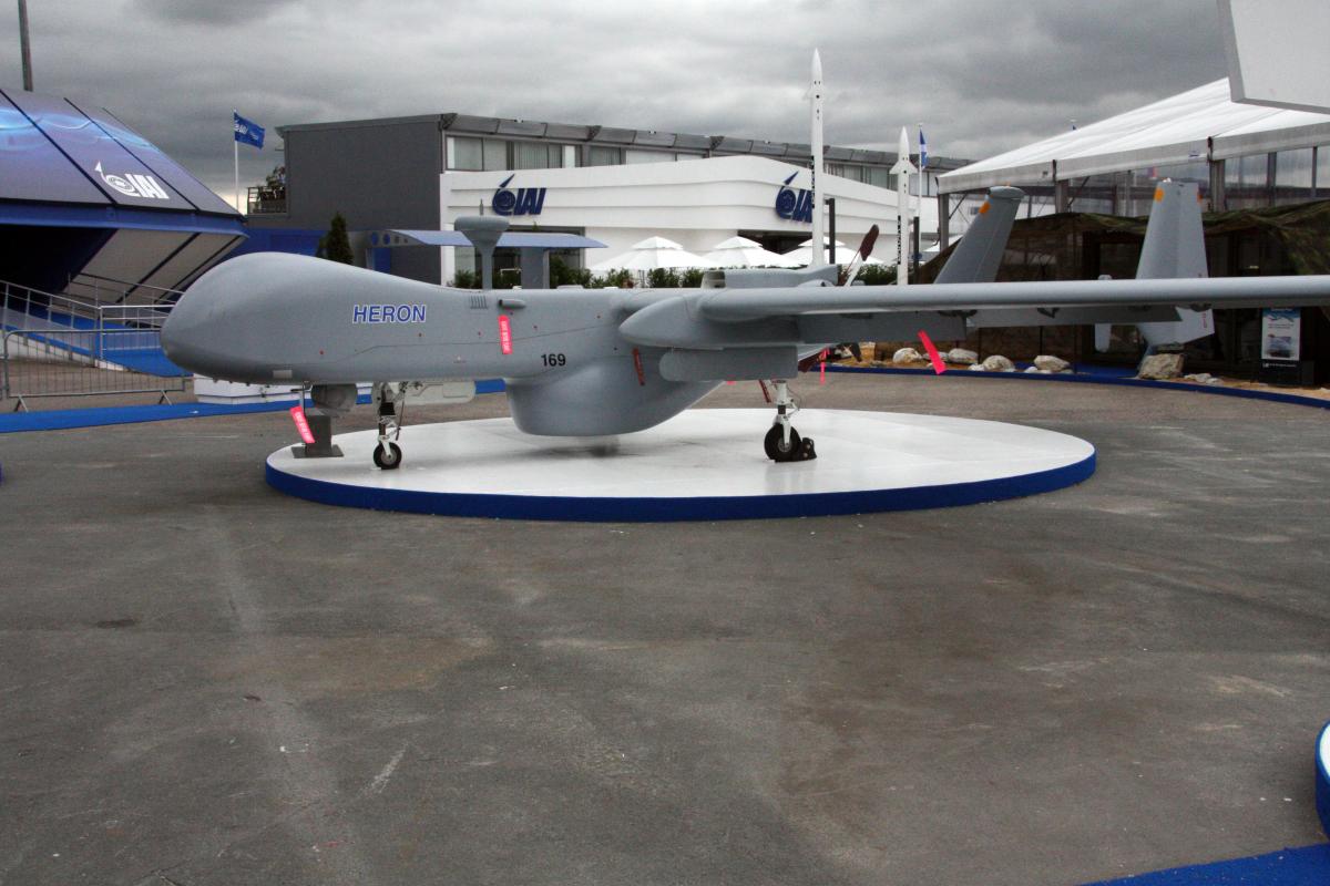 Le drone israélien Heron