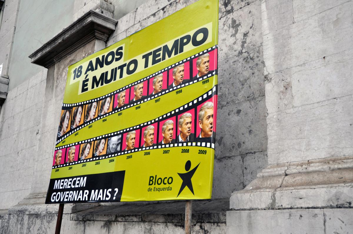Affiche électorale.
