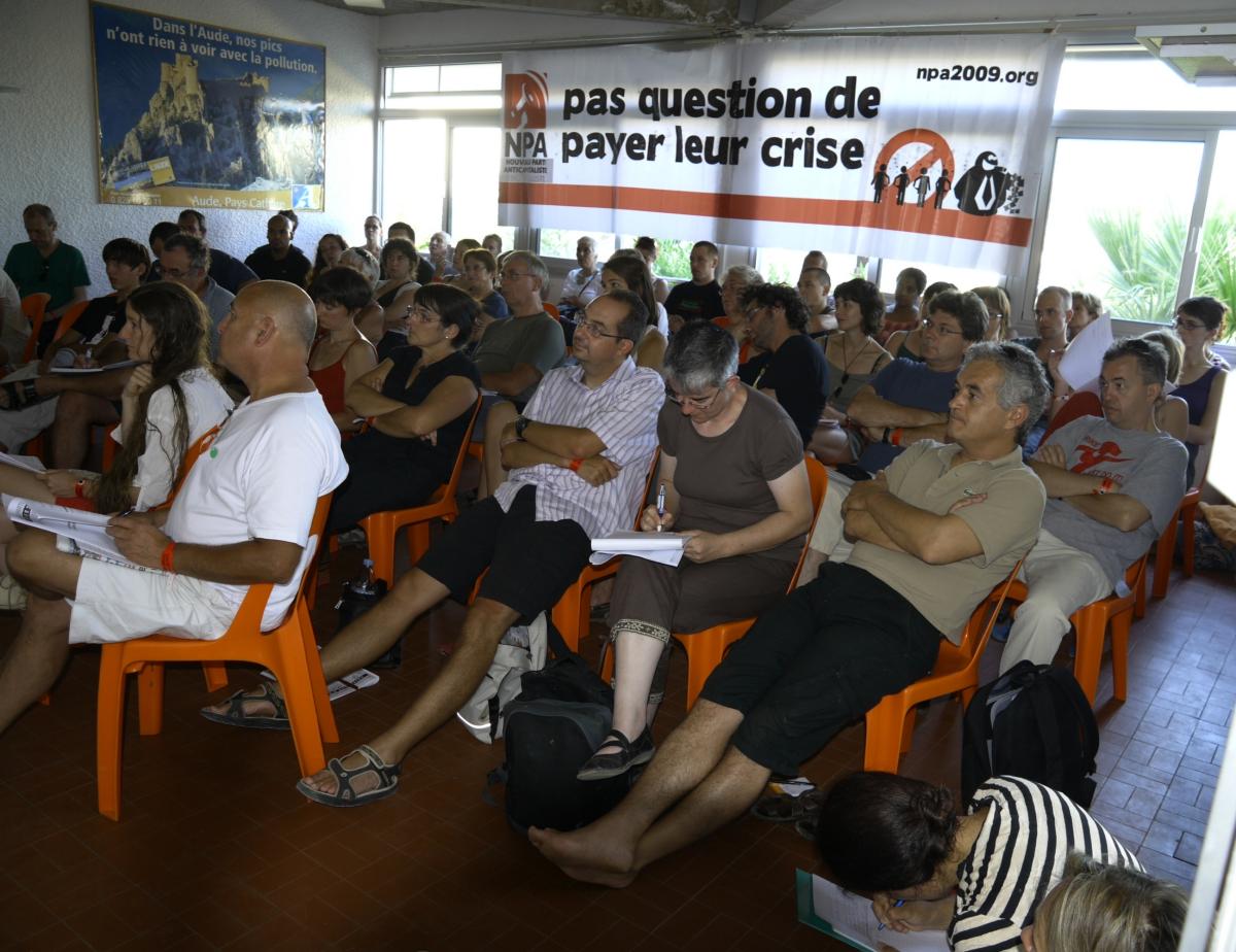 Militant(e)s à l'écoute de Jean-Pierre Hue et Dominique Pierre