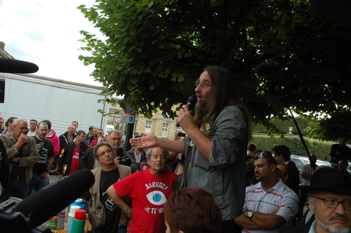 Christian MAHIEUX Solidaires en soutien aux Continental