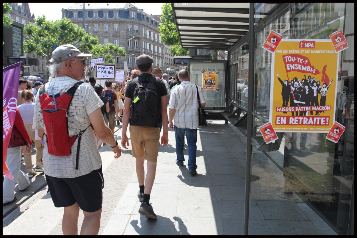 Manifestation du 6 juin à Strasbourg