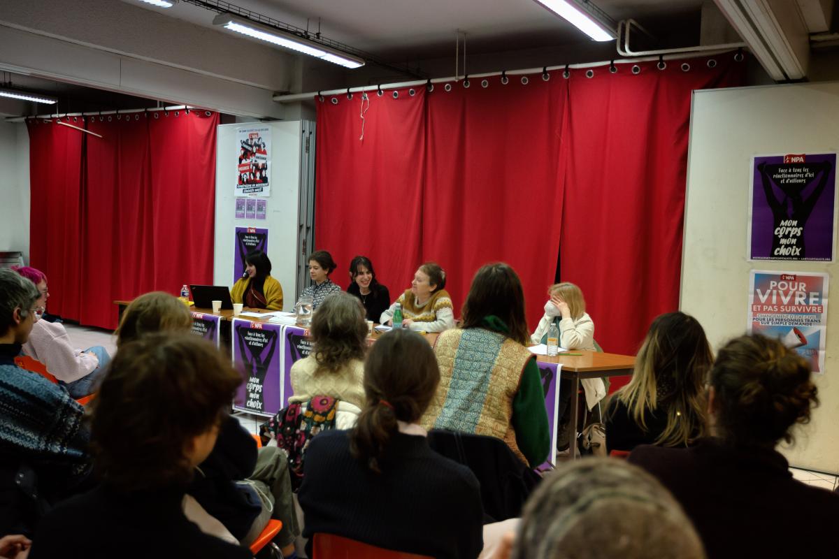 FRANCE - SOCIAL - FRANCE - MEETING WHERE IS THE FEMINISM CLASS STRUGGLE