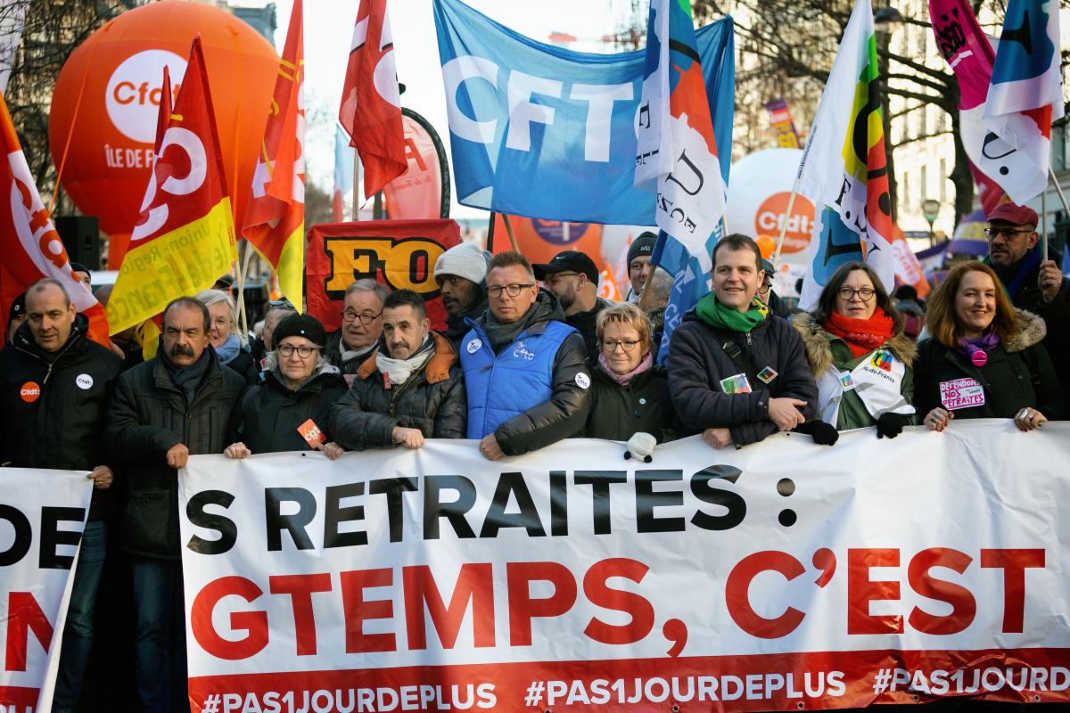 FRANCE - SOCIAL - DEMONSTRATION AGAINST PENSION REFORM