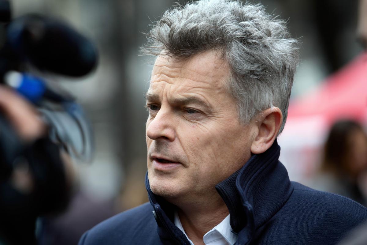 FRANCE - SOCIAL - ELECTION - PRESIDENTIAL CANDIDATES AT THE INBTER-UNION DEMONSTRATION