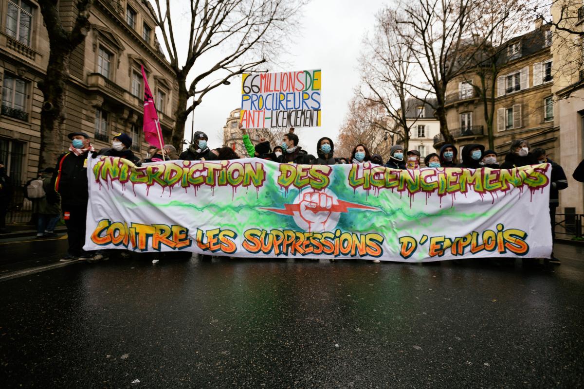 FRANCE - DEMONSTRATION AGAINST LAY OFFS