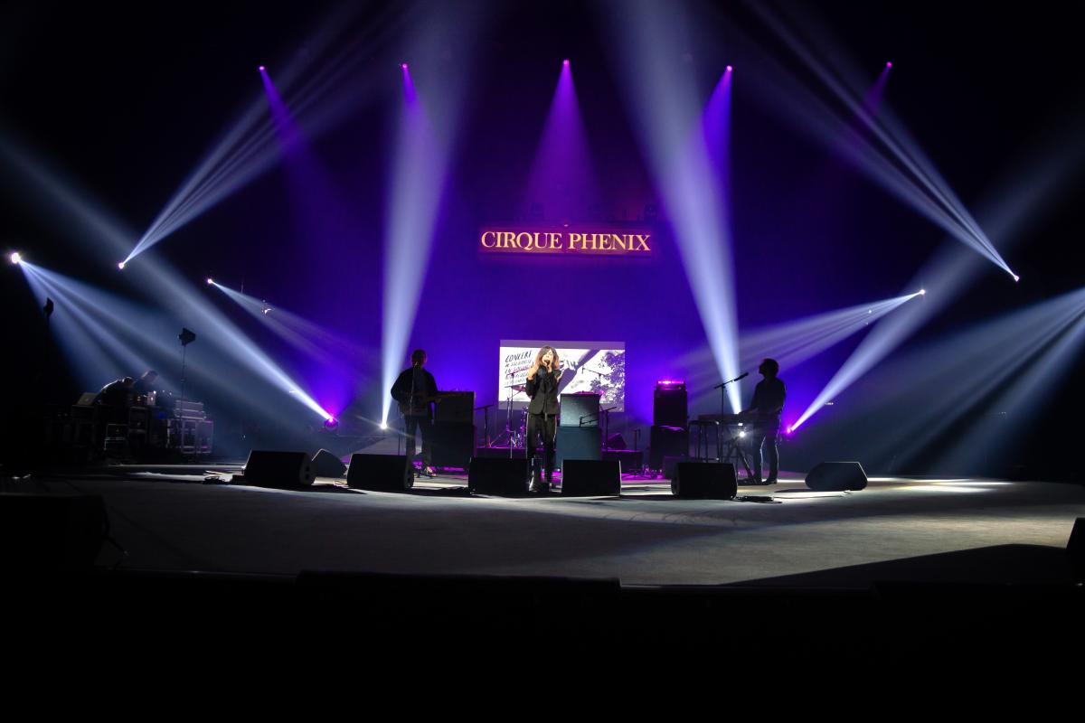 FRANCE - SOCIAL - LABOUR - CULTURE - CONCERT IN SUPPORT OF STRIKE WORKERS AT CIRQUE PHENIX