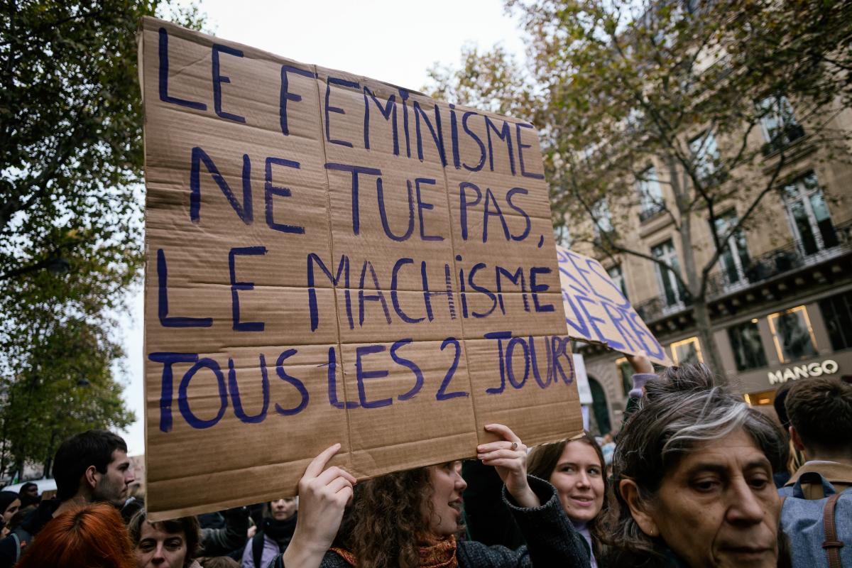 FRANCE - POLITICS - SOCIAL - DEMO - MANIFESTATION CONTRE LES VIOLENCES FAITES AUX FEMMES