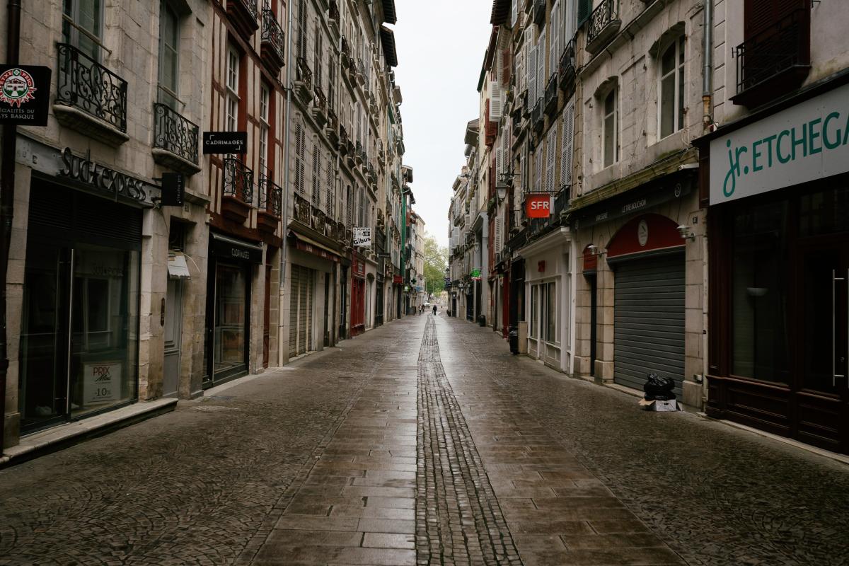 FRANCE - SOCIAL - HEALTH - CORONAVIRUS - BAYONNE UNDER COVID-19 LOCKDOWN