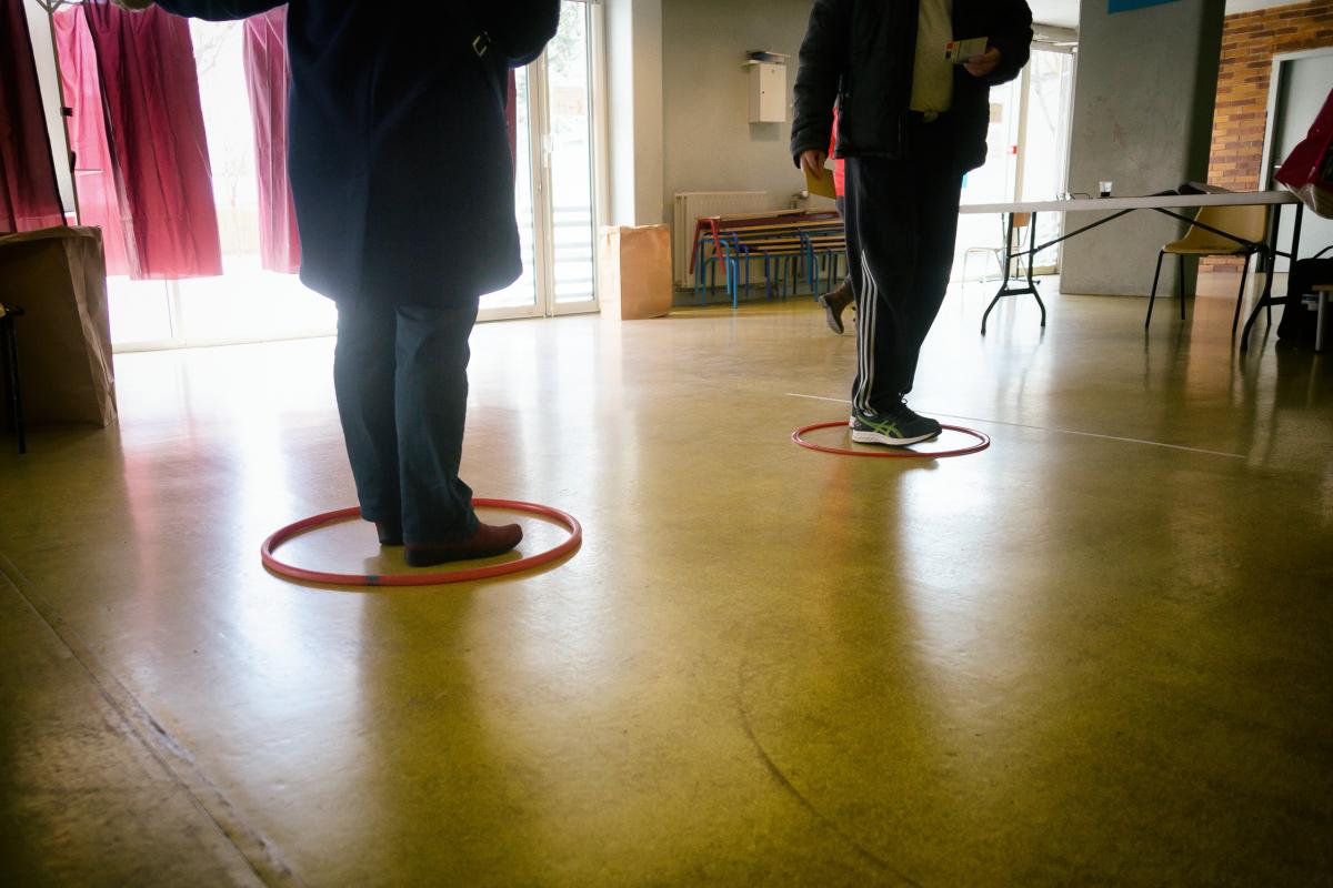 FRANCE - SOCIAL - HEALTH - POLITICS - CORONAVIRUS - MUNICIPAL ELECTIONS ANS HEALTH MEASURES