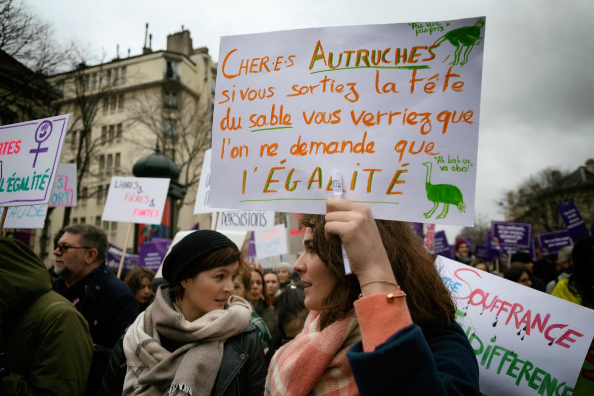 FRANCE - SOCIAL - DEMO - FEMINIST DEMONSTRATION