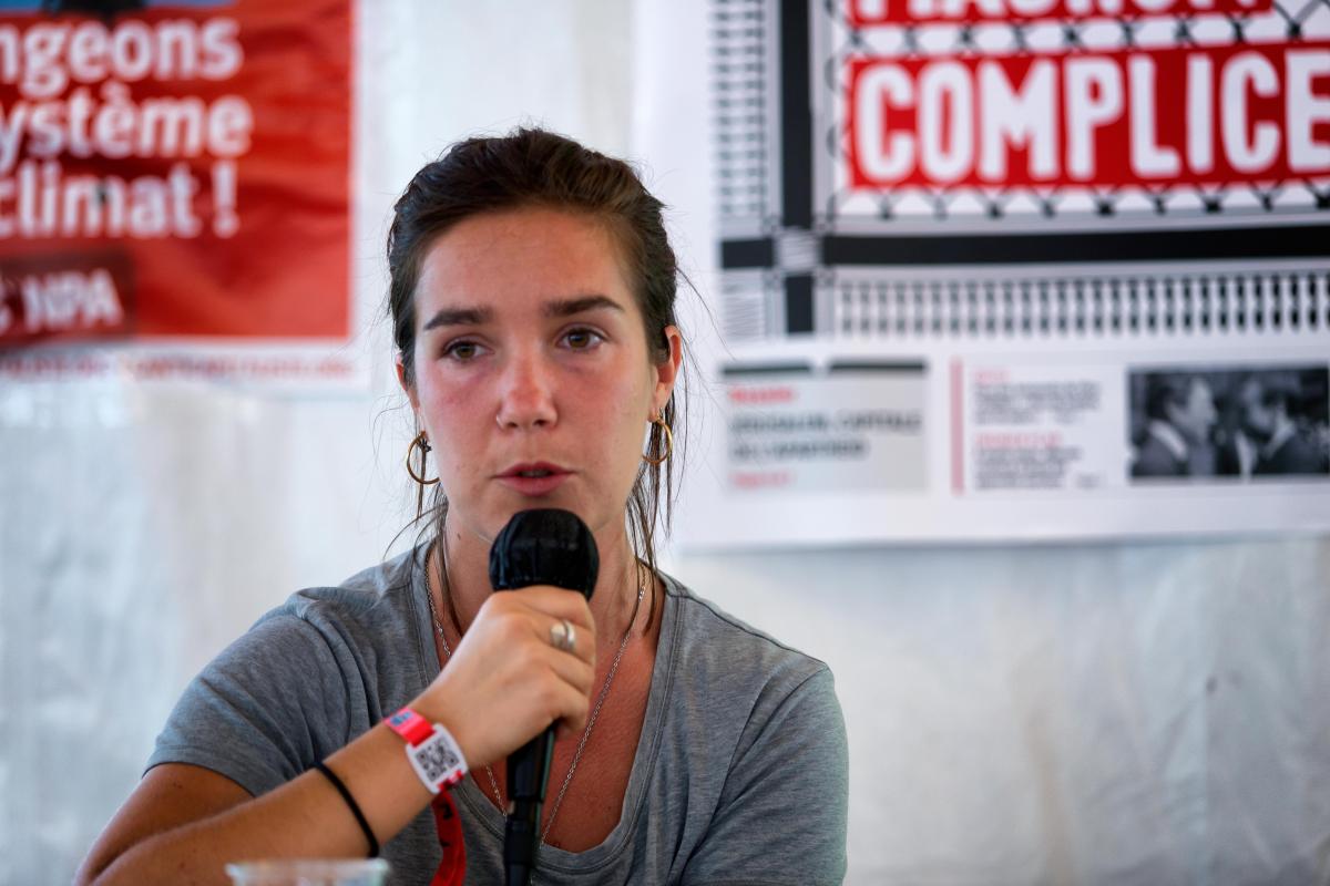 FRANCE - POLITICS - NPA STAND AT L HUMANITE FESTIVAL