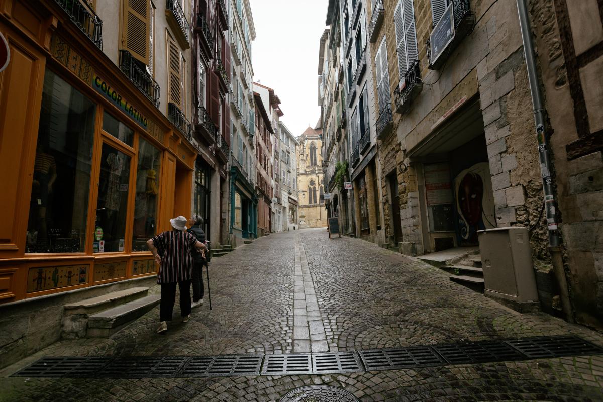 FRANCE - SOCIAL - HEALTH - CORONAVIRUS - BAYONNE UNDER COVID-19 LOCKDOWN