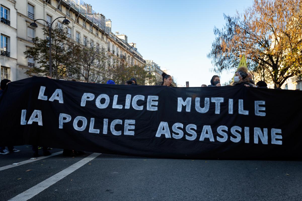 FRANCE - SOCIAL - DEMONSTRATION - DEMONSTRATION AGAINST GLOBAL SECURITY LAW
