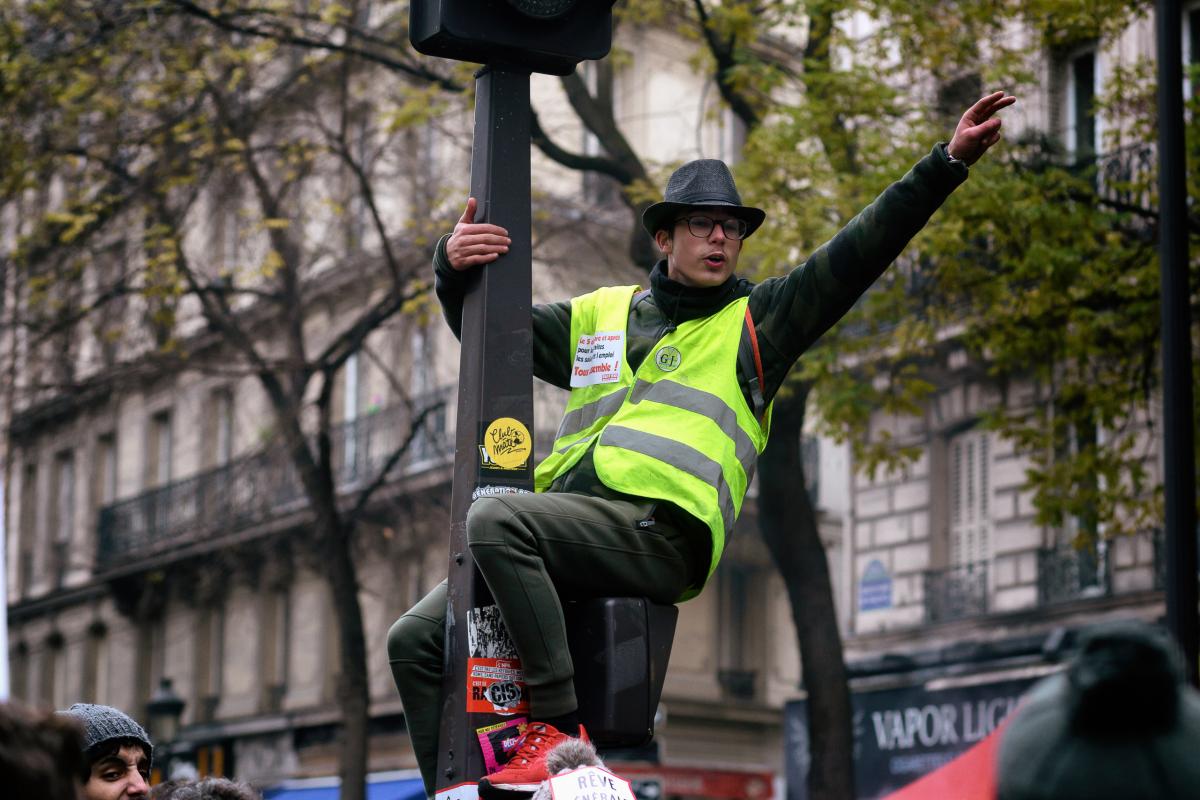 FRANCE - POLITICS - SOCIAL - DEMO - NATIONAL STRIKE AGAINST PENSION REFORM