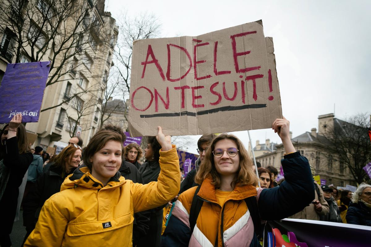 FRANCE - SOCIAL - DEMO - FEMINIST DEMONSTRATION