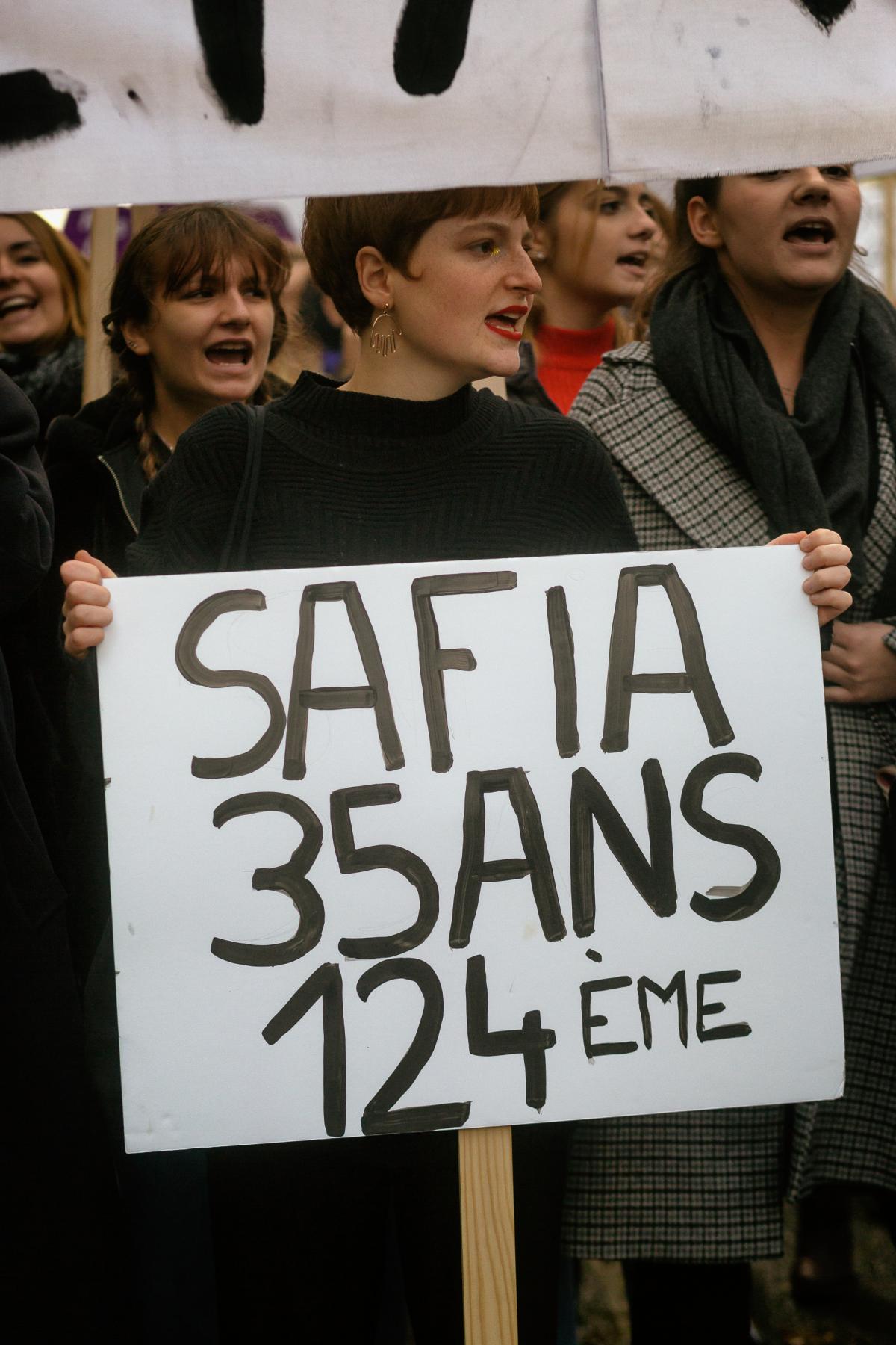 FRANCE - POLITICS - SOCIAL - DEMO - MANIFESTATION CONTRE LES VIOLENCES FAITES AUX FEMMES