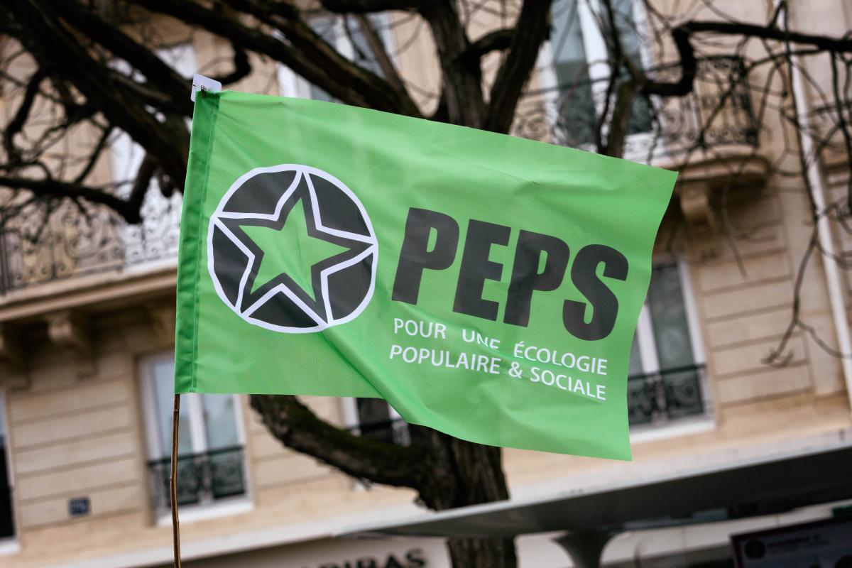 FRANCE - SOCIAL - LOOK UP CLIMATE DEMONSTRATION