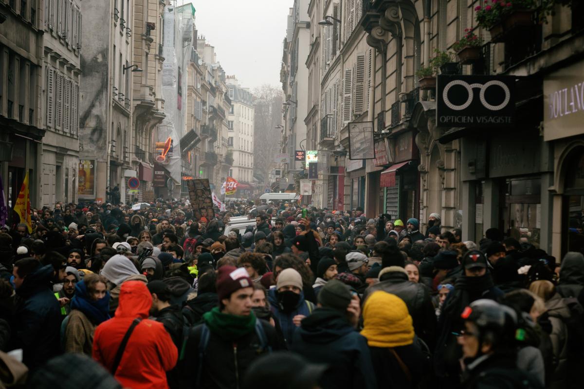 FRANCE - POLITICS - SOCIAL - DEMO - NATIONAL STRIKE AGAINST PENSION REFORM