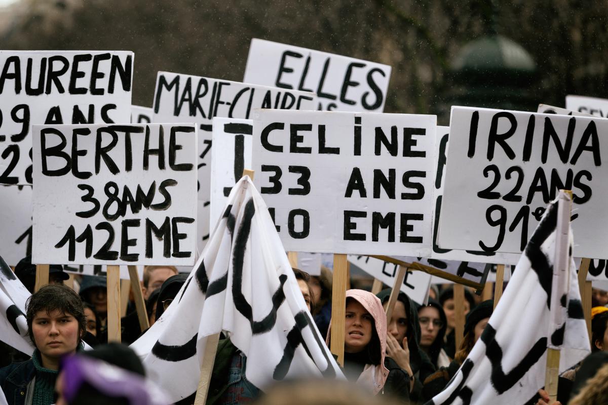 FRANCE - SOCIAL - DEMO - FEMINIST DEMONSTRATION