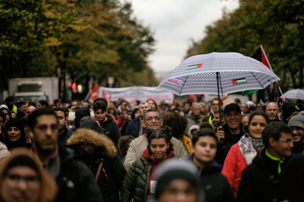 FRANCE - POLITICS - DEMO - DEMONSTRATION AGAINST ISLAMOPHOBIA