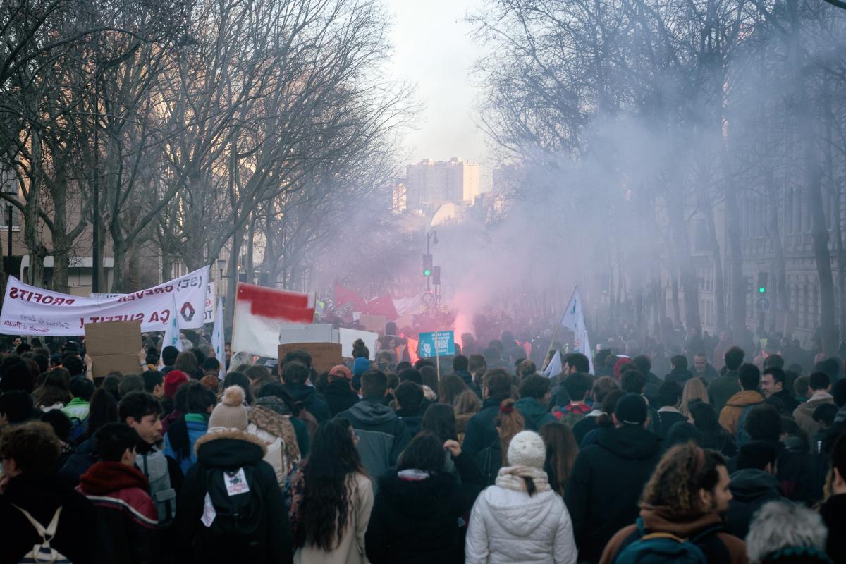 FRANCE - POLITICS - SOCIAL - DEMO - 5TH NATIONAL STRIKE AGAINST PENSION REFORM