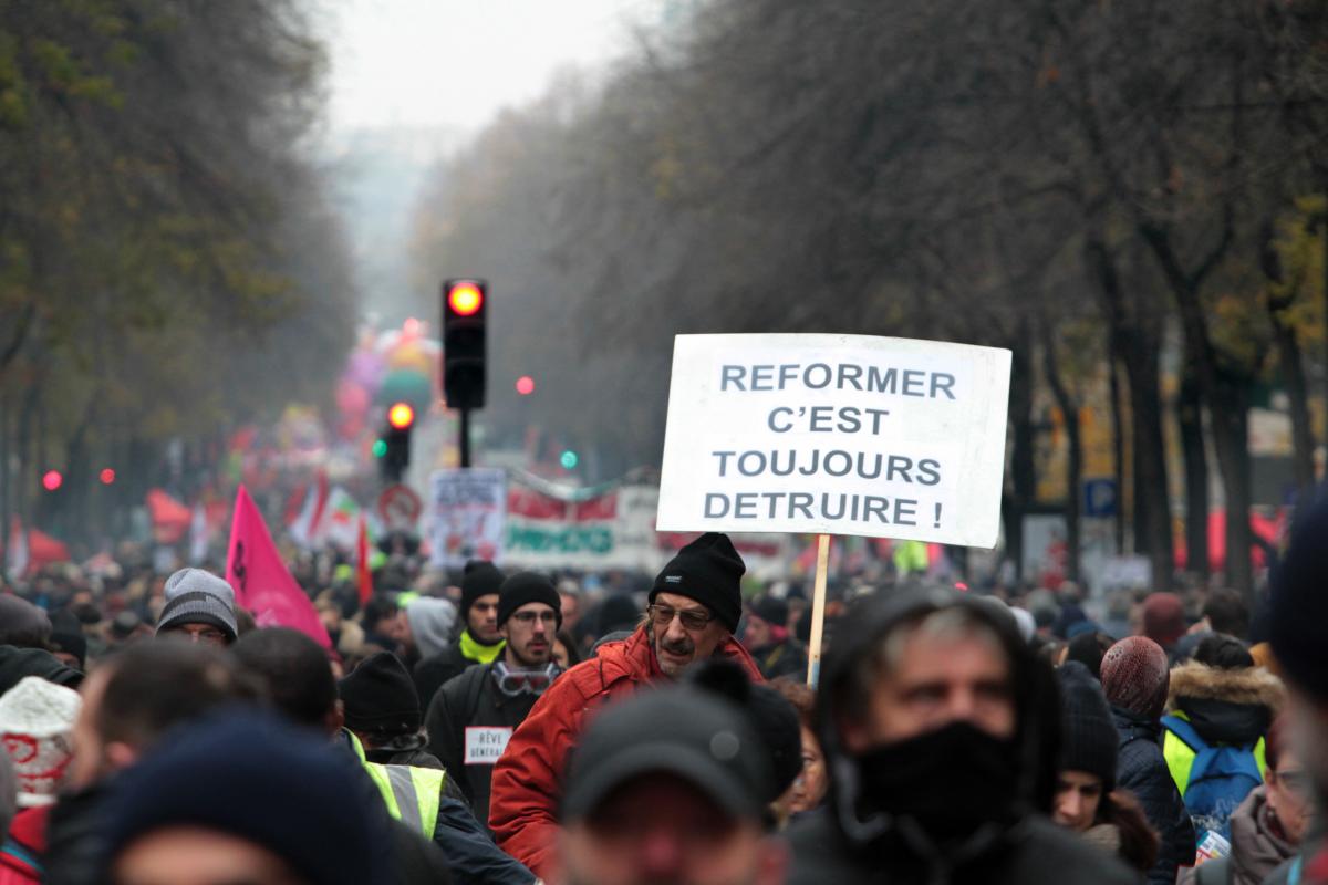 Réformer c'est toujours détruire !