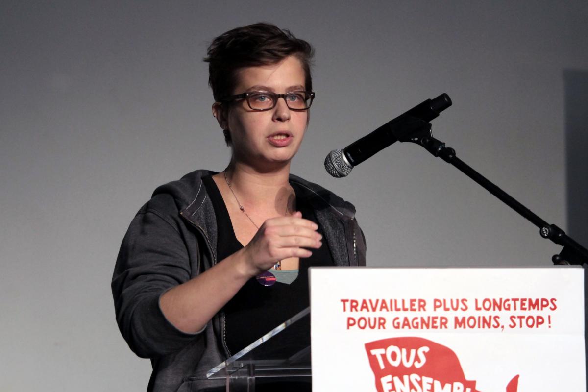 Manon Tertrain-Bloch Salariée de la bibliothèque nationale