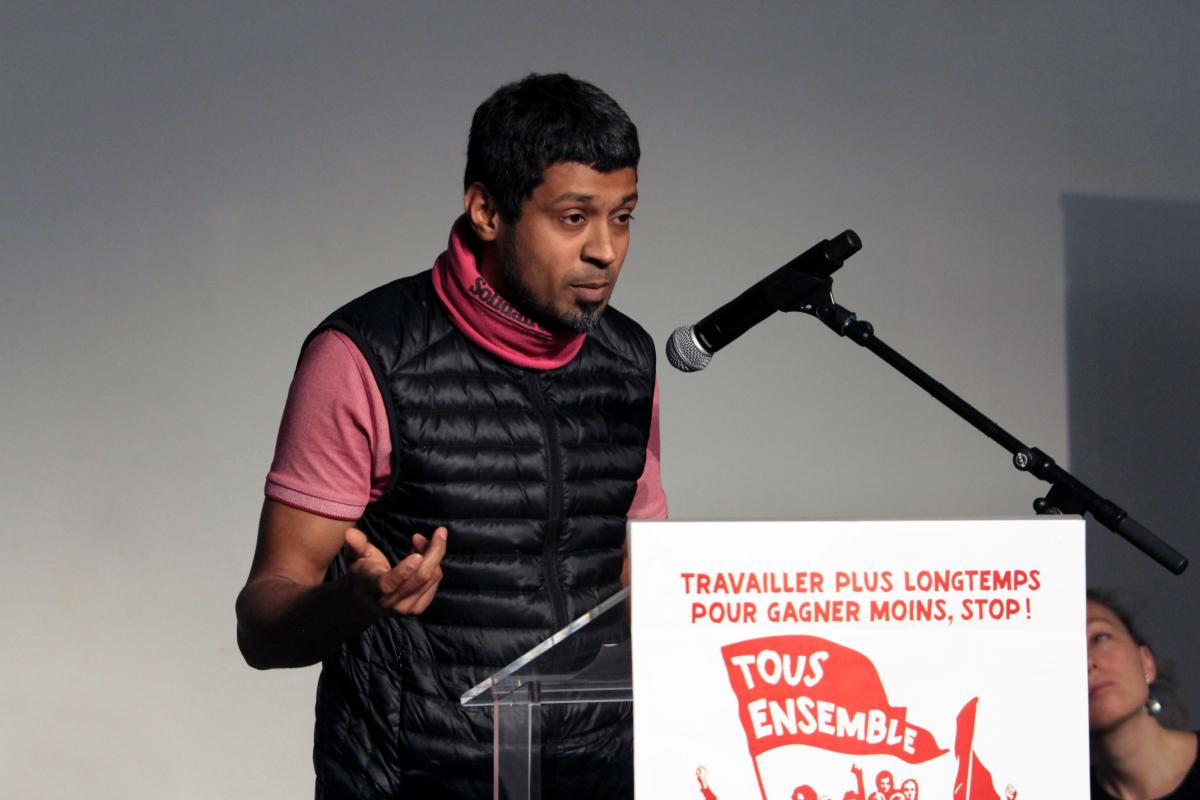 François Xavier Arouls, syndicat Solidaires RATP