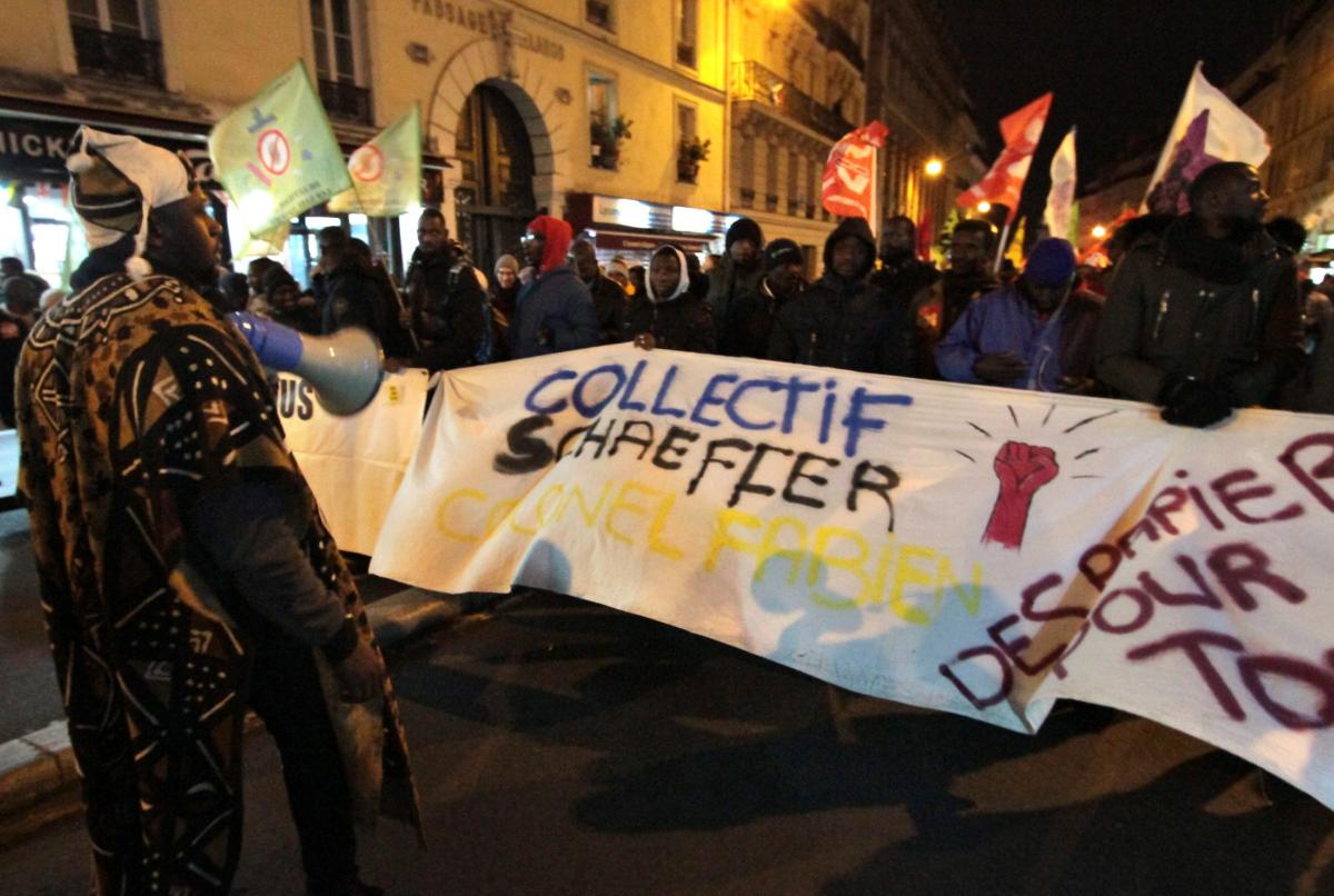 Cortège du collectif Schaeffer