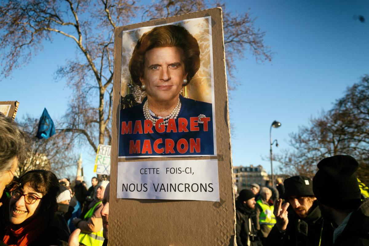 FRANCE - POLITICS - SOCIAL - DEMO - 9TH NATIONAL STRIKE AGAINST PENSION REFORM