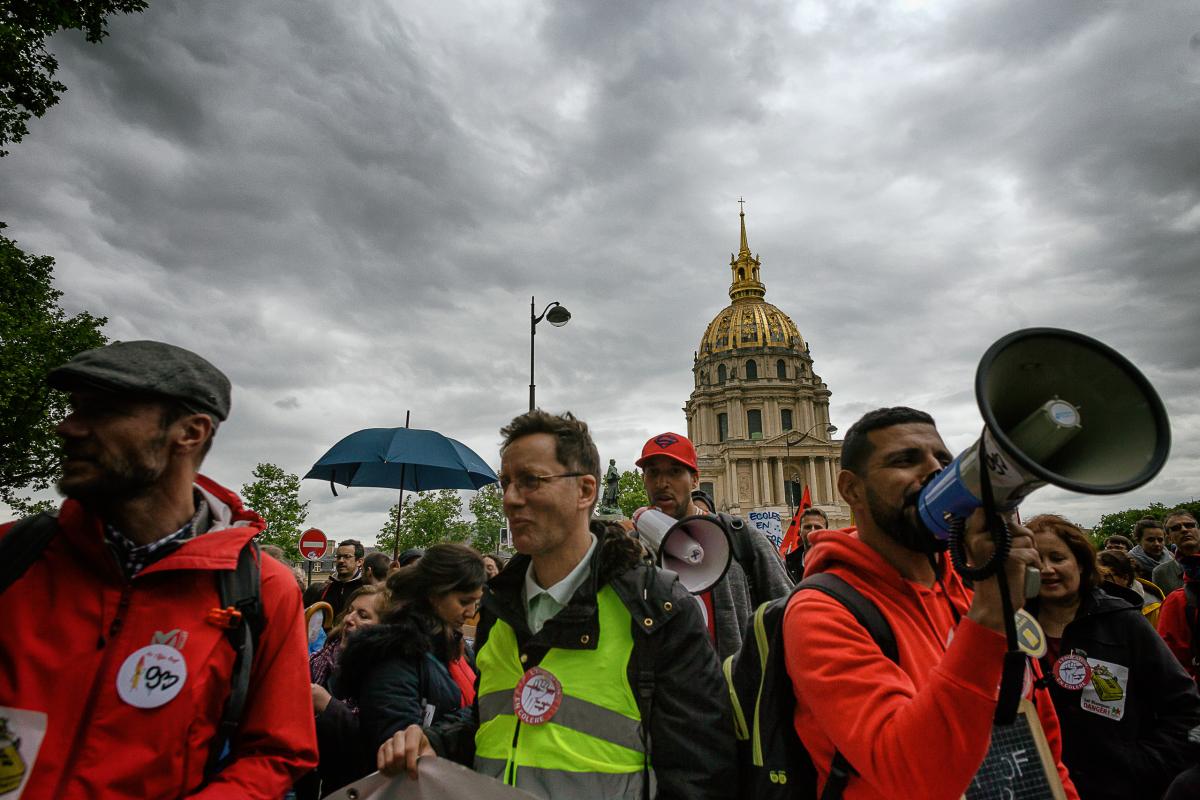 arivée aux invalides
