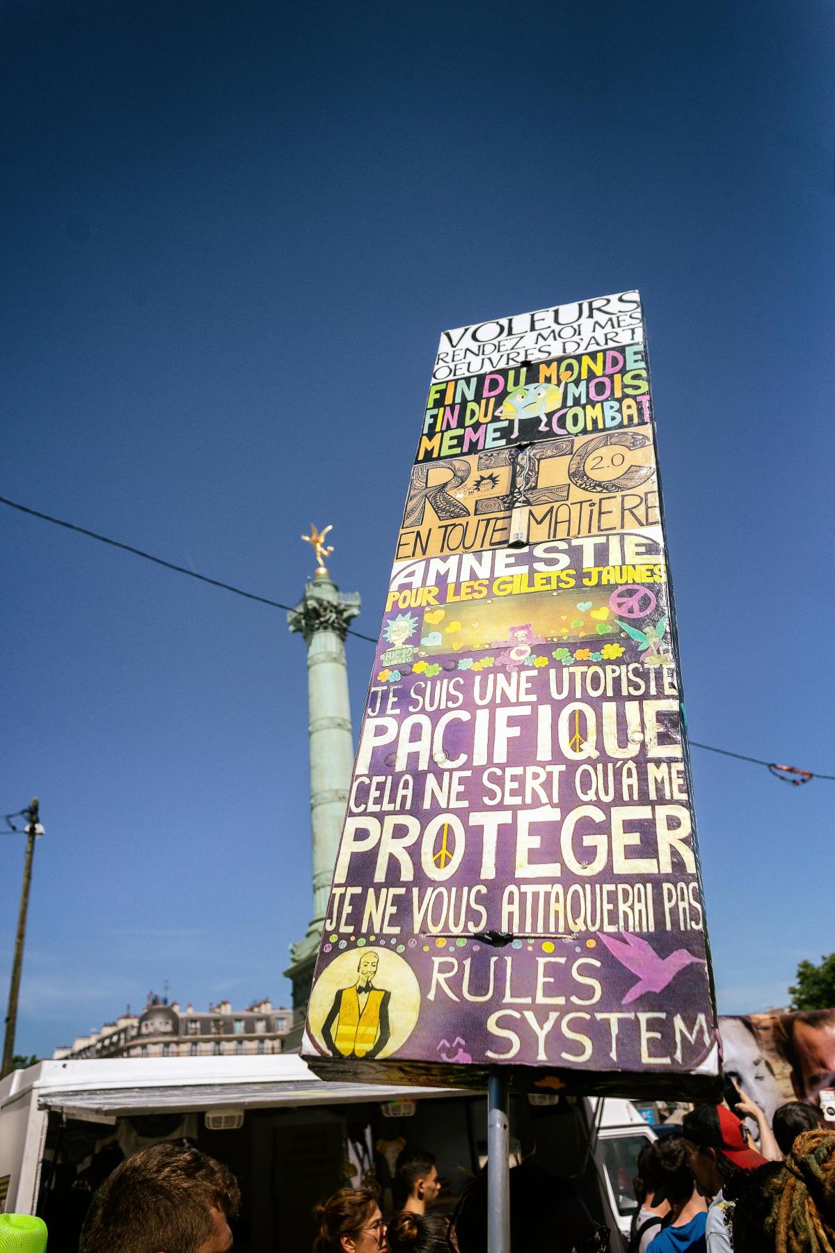 FRANCE - POLITICS - SOCIAL - DEMO - YELLOW VEST MARCH OF THE WOUNDED IN PARIS