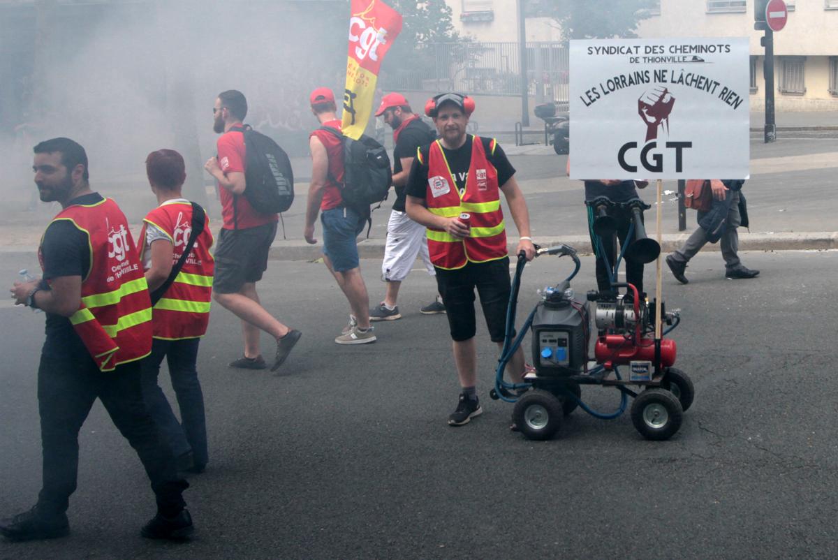 Pancarte Les lorrains ne lachent rien