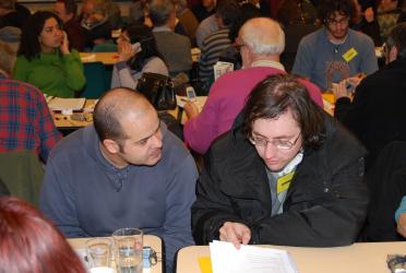 Délégués de Vperiod, nouvelle section russe de la Quatrième Internationale